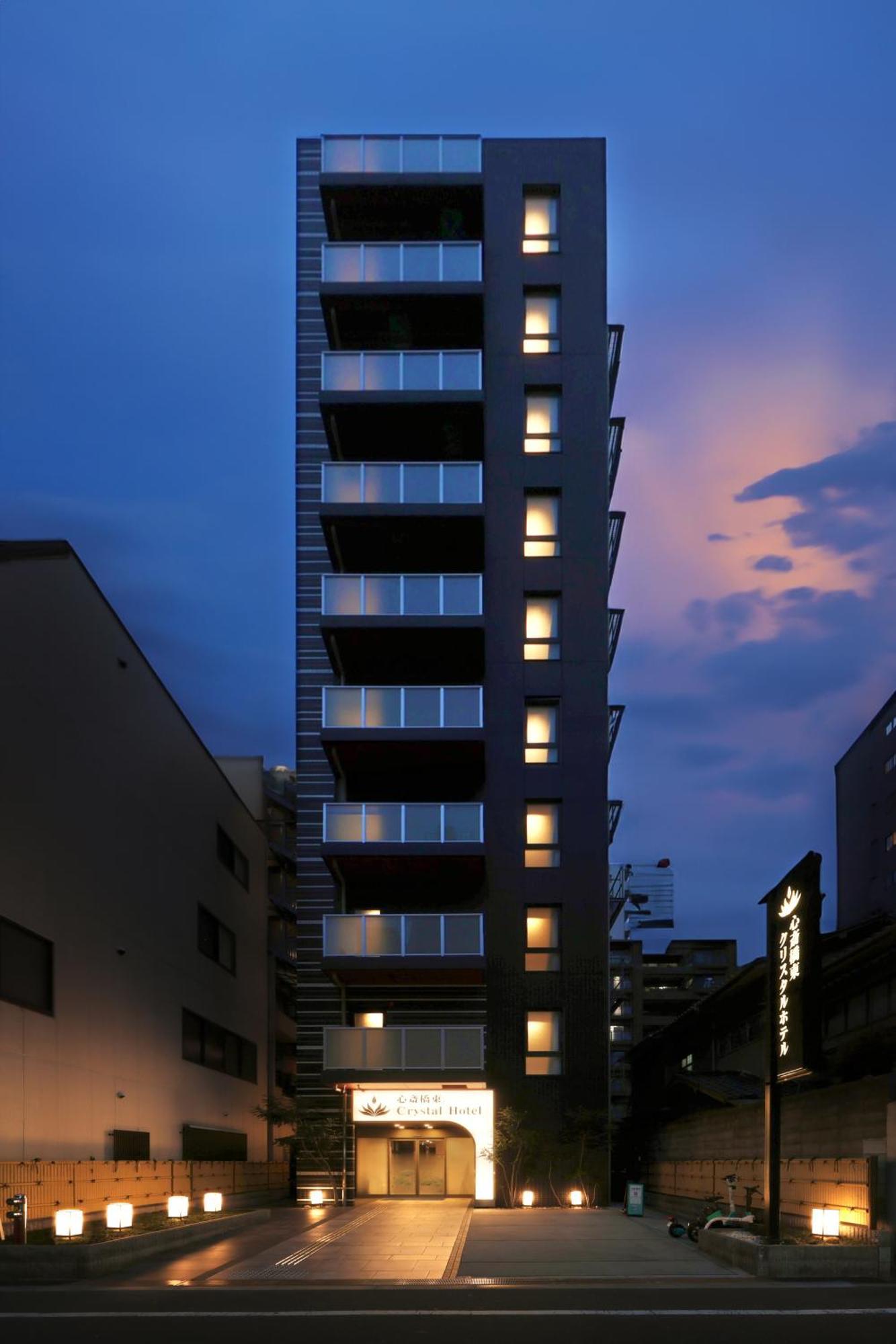 Shinsaibashi-Higashi Crystal Hotel Osaka Buitenkant foto